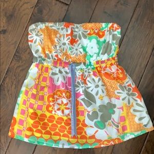 Roxy medium strapless top